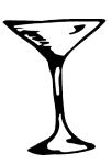 cocktail glass illustration