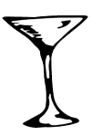 cocktail glass illustration