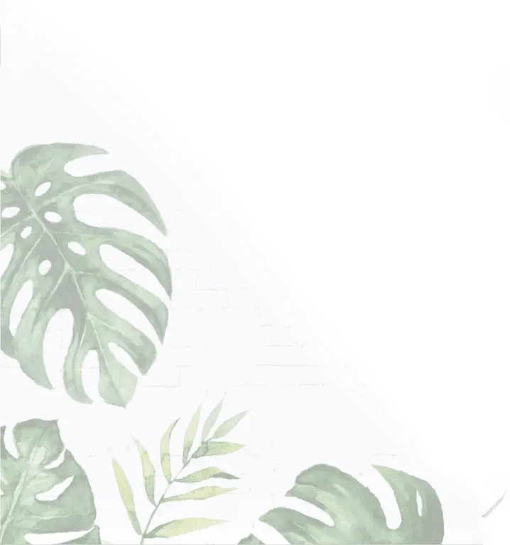 leaf watercolor overlay